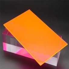 Полистирол листовой оранжевый ударопрочный HIPS 2х1500х3000 мм